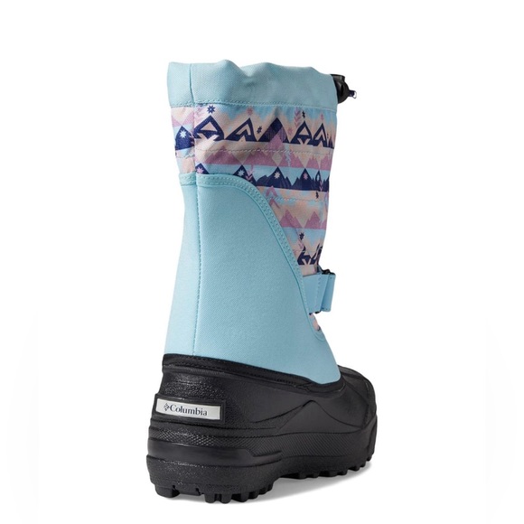 Columbia Powderbug II Plus Print Toddler Waterproof Snow Boots ( Spring blue ) - Picture 6 of 9